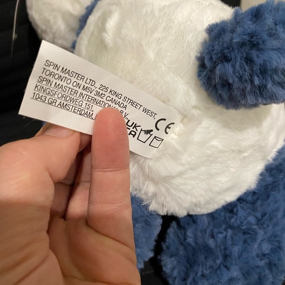 Gund blue and white panda bear - Picture 8 of 11